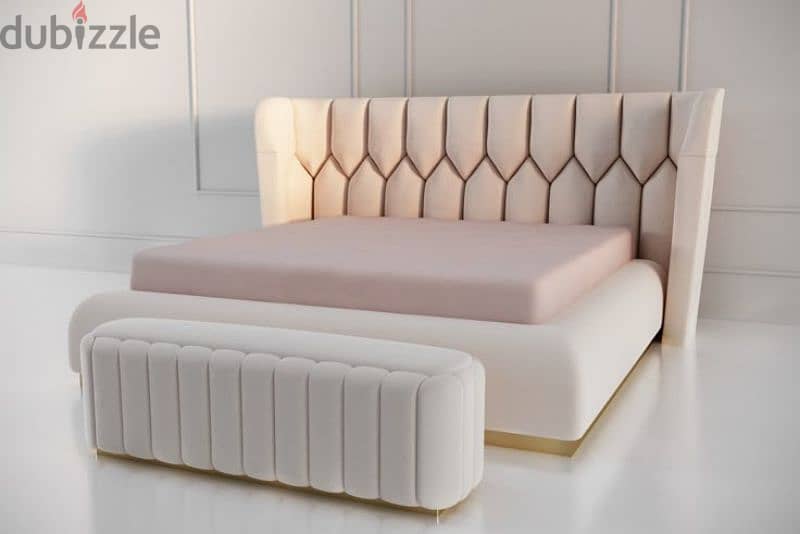 brand new model king size bed making all colours available 10