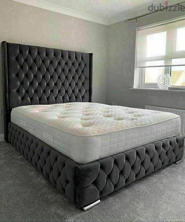 brand new model king size bed making all colours available 11