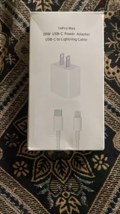 Power Adapter 20W With -C to Lightning Cable 1mm