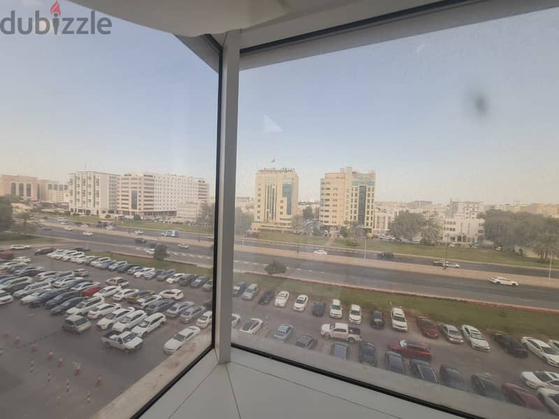 ADC803**Beautiful spacious office in Ghubra Overlooking Sultan Qabous 13