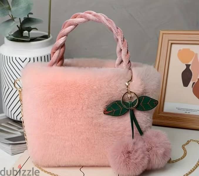 Luxury Fur Handbag 1