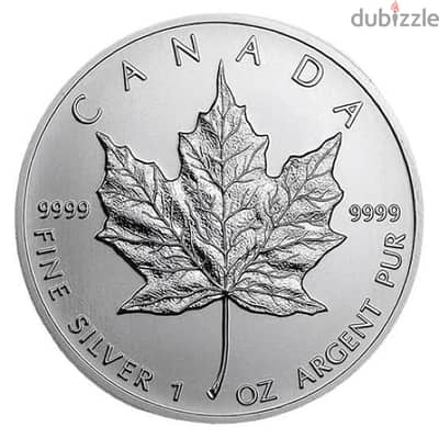Canada Silver Maple Leaf 1 oz. Coin