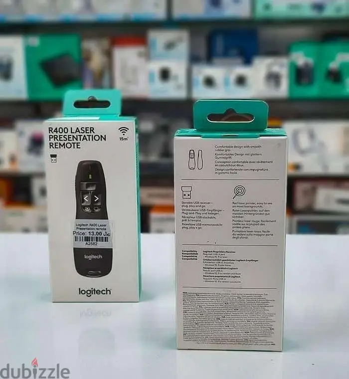 Logitech R400 Laser Presentation Remote (Con: 94333521)65132333830659121