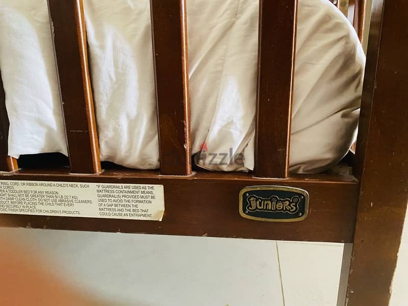 baby and children bed with new mattress 2