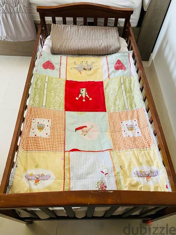 baby and children bed with new mattress 1
