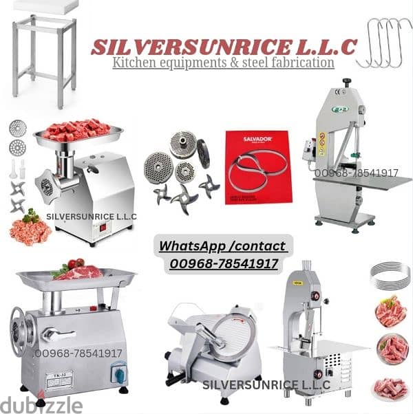 bonesaw blade & meat mincer plate & blade available 3