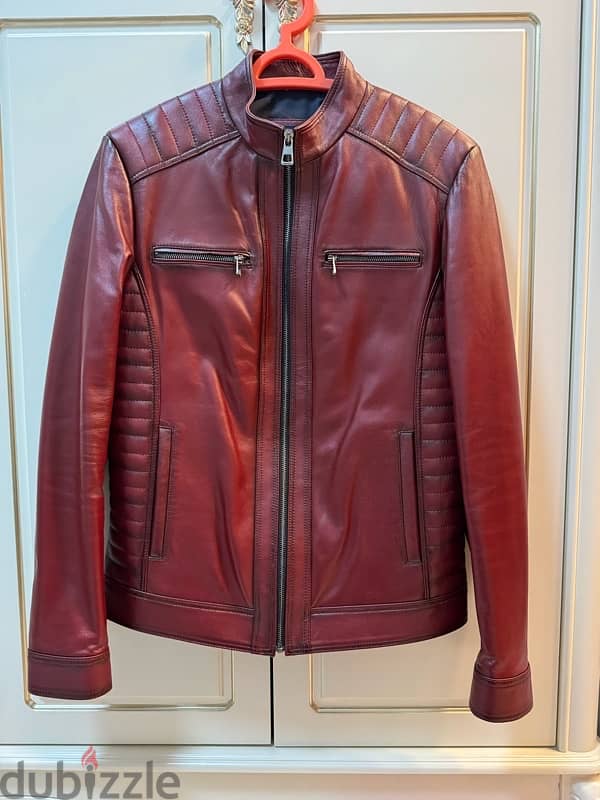 Red Leather Jacket 1