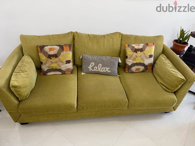 7 Seater (3+2+1+1) Fabric Sofa set 1