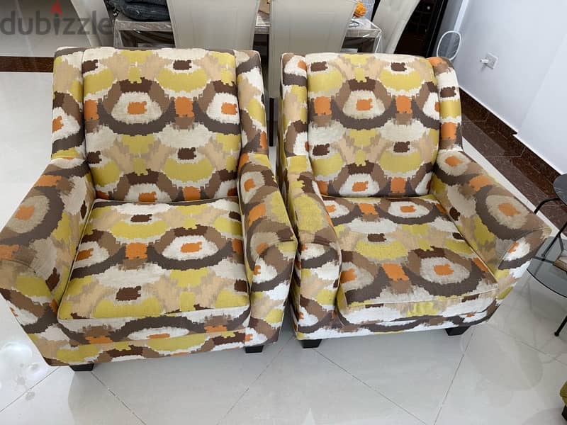 7 Seater (3+2+1+1) Fabric Sofa set 3