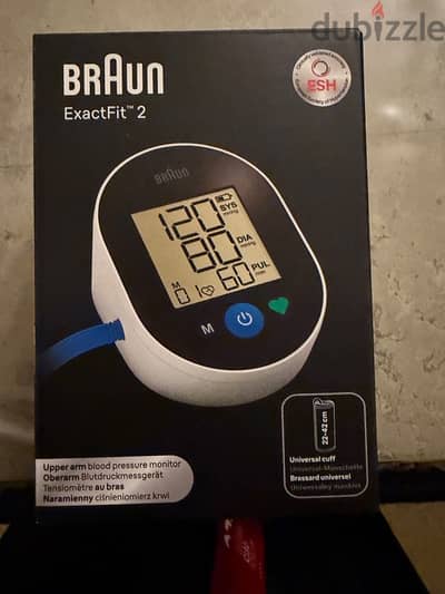 Braun Exactfit 2 blood pressure NEW