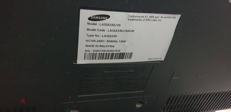 Samsung TV 32 inch 3