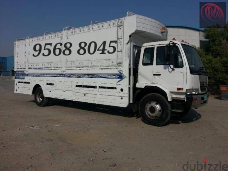 Hiab Truck With Crane for rent شاحنة هياب ونش مع کرین للإيجار 1