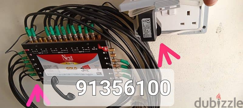 Camera/Dish Tv/Internet&Wifi/Intercom/Tv repair& Tv Channels operator 10