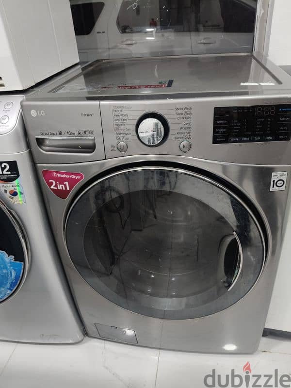 LG 18/10kg washing machine for sale in good condition 1
