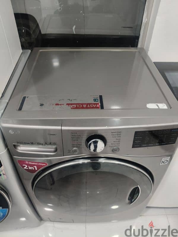 LG 18/10kg washing machine for sale in good condition 2