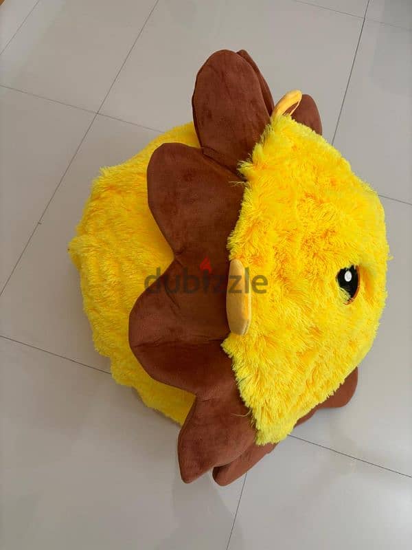 Inflatable lion plush ball 1