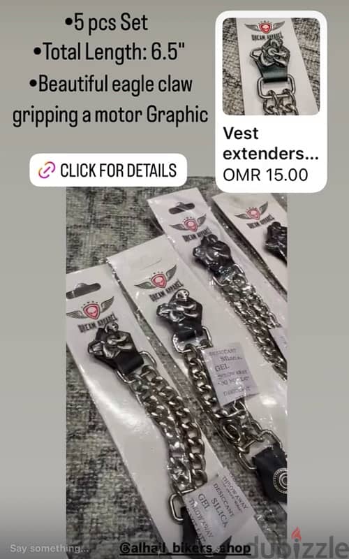 Vest extenders/ USA 2