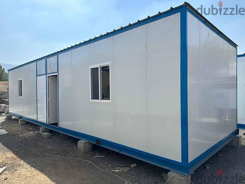 PortaCabin-Toilet (New, Refurbished) Aluminum,Gypsum,Decor, Epoxy Work 1