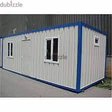 PortaCabin-Toilet (New, Refurbished) Aluminum,Gypsum,Decor, Epoxy Work 2