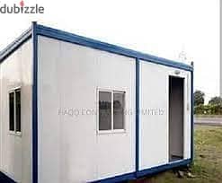 PortaCabin-Toilet (New, Refurbished) Aluminum,Gypsum,Decor, Epoxy Work 3