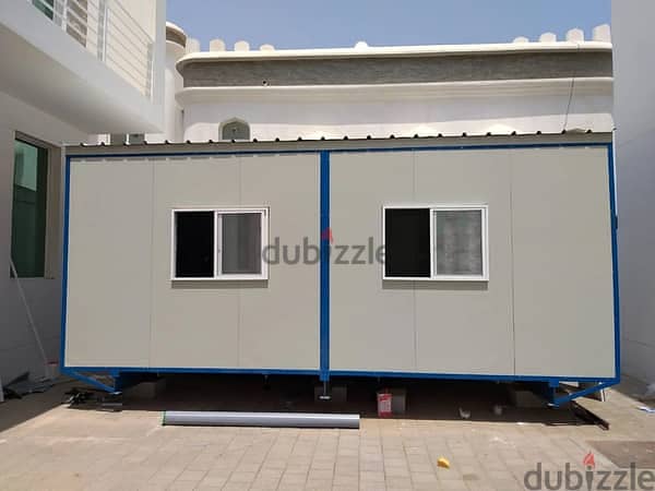 PortaCabin-Toilet (New, Refurbished) Aluminum,Gypsum,Decor, Epoxy Work 4