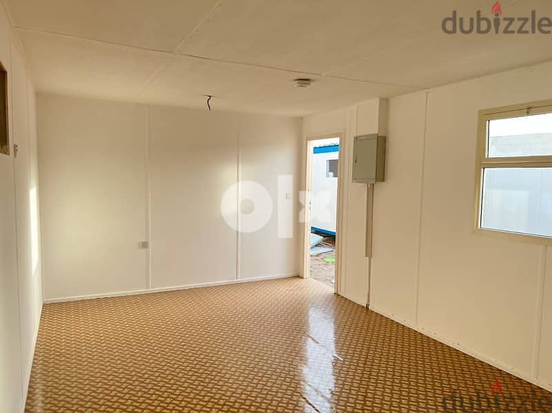 PortaCabin-Toilet (New, Refurbished) Aluminum,Gypsum,Decor, Epoxy Work 5