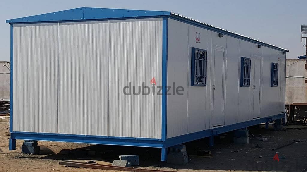 PortaCabin-Toilet (New, Refurbished) Aluminum,Gypsum,Decor, Epoxy Work 8