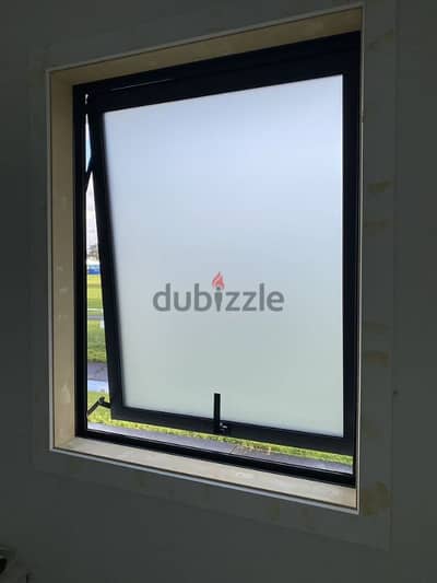 Frosted Glass Tinted Sticker – Office & Home