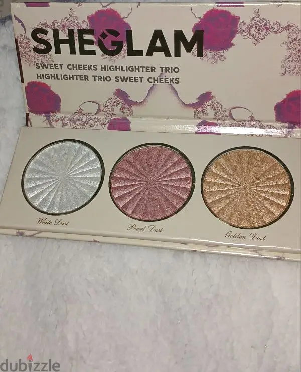 Sheglam Ember Rose Sweet Cheeks Highlighter Trio