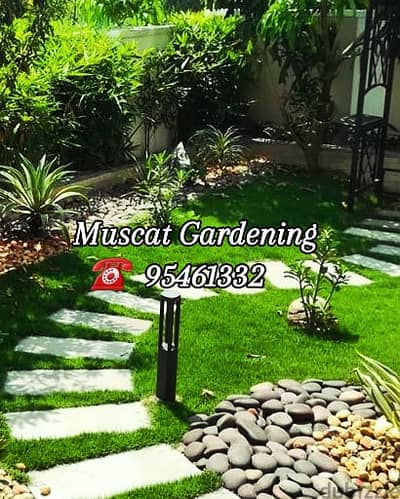 We do Garden Maintenance Lawnmower Trimming Soil Fertiliser supply