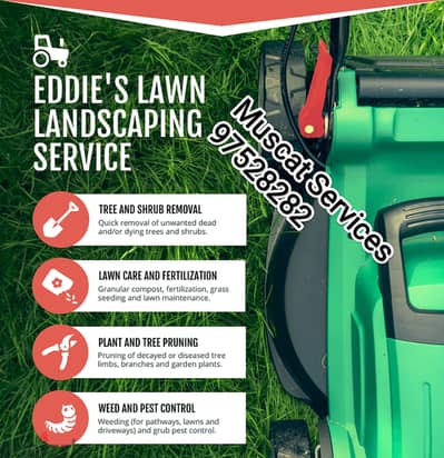 Muscat Garden work maintenance Trimming Rubbish removal service