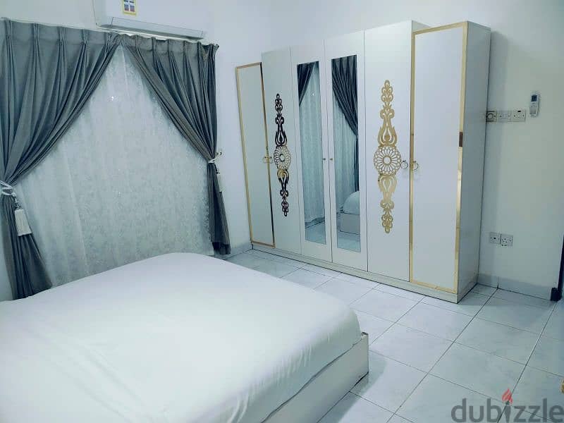 furniture flat 1bhk in elkhwair included all bills 2