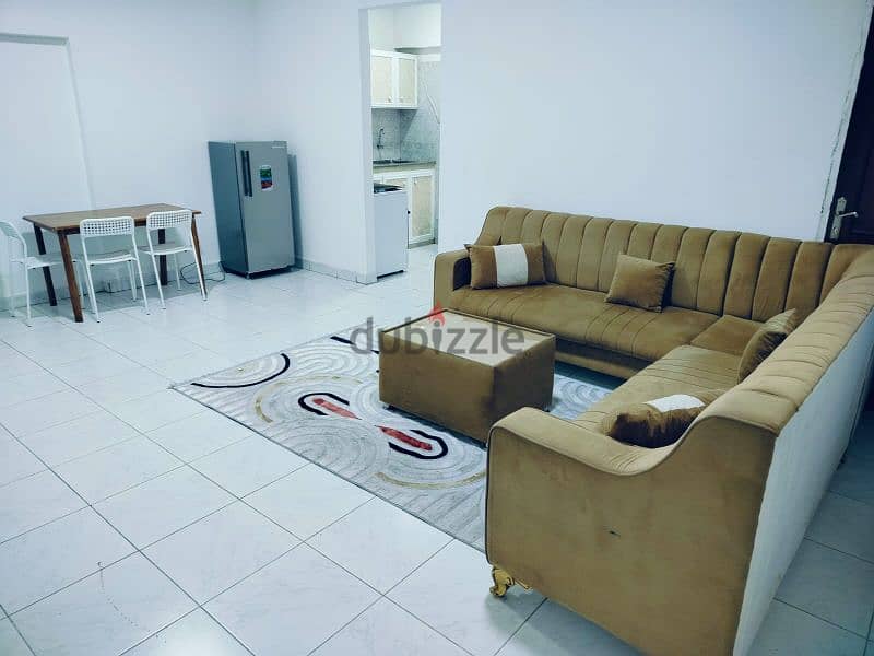 furniture flat 1bhk in elkhwair included all bills 4