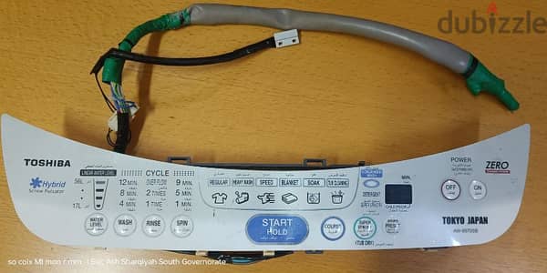 PCB board for toshiba W/M model: AW-9870SB