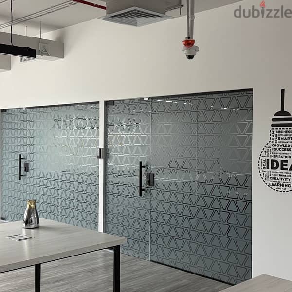 digital signboard, frosted glass sticker and project signage 19