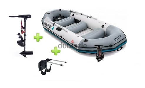 Intex inflatable boat mariner 4
