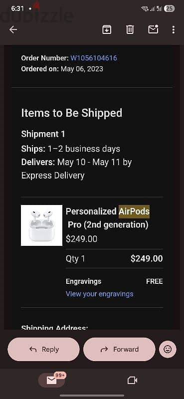 Apple AirPods Pro 2 – Excellent Condition – Personalized Case 4