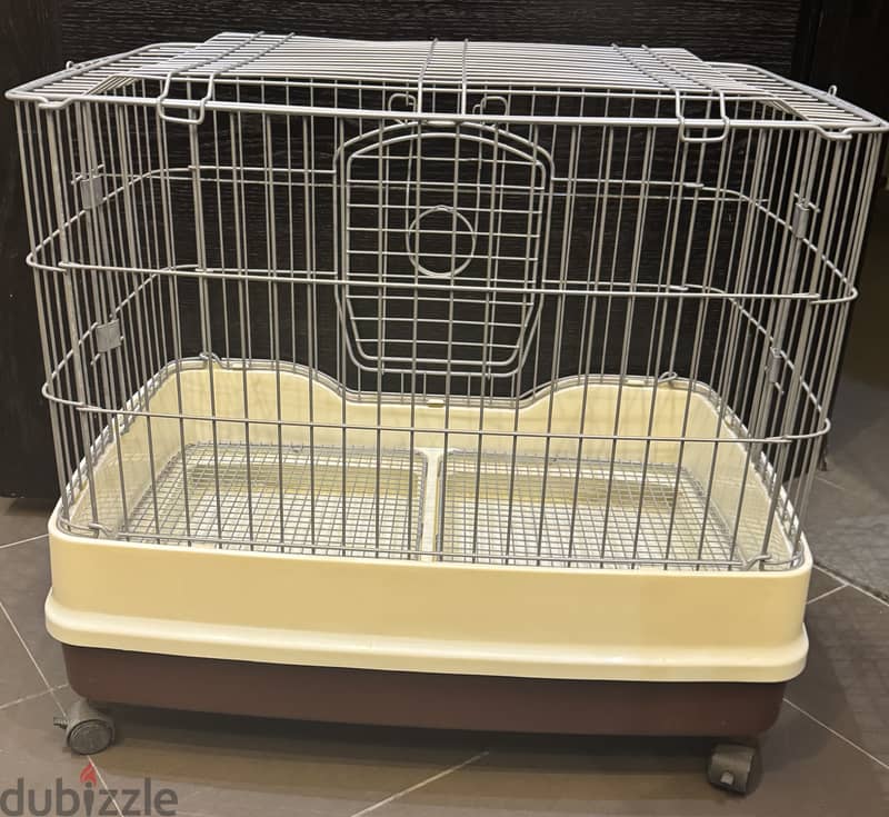 Animal Cage with Bottle and Bowl 3