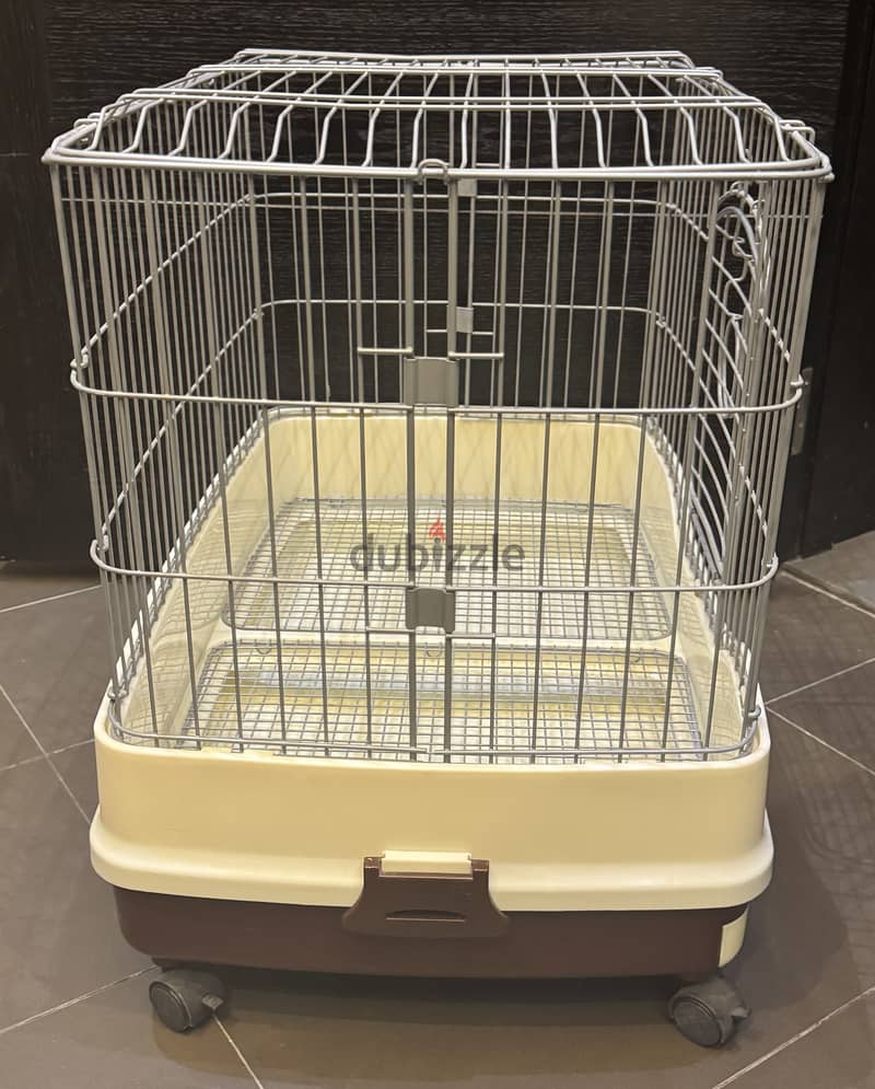 Animal Cage with Bottle and Bowl 4