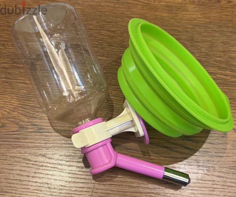 Animal Cage with Bottle and Bowl 5