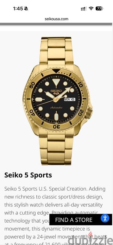 Seiko 5 Automatic USA addition …. 8