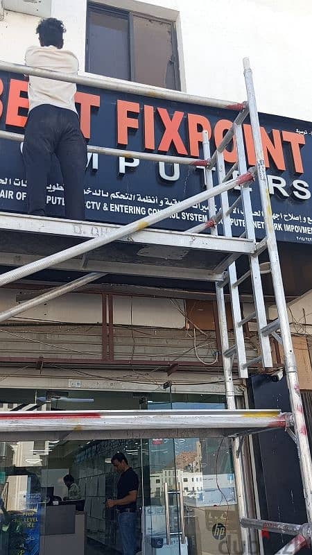 Signboard Design & Fitting Services in Oman 1