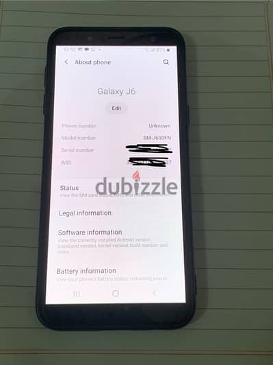 سامسونج Samsung galaxy J6 32GB
