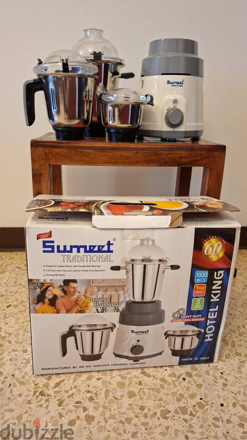 Mixer Grinder - Sumeet Heavy Duty 1000 Watt - Other Home Appliances ...