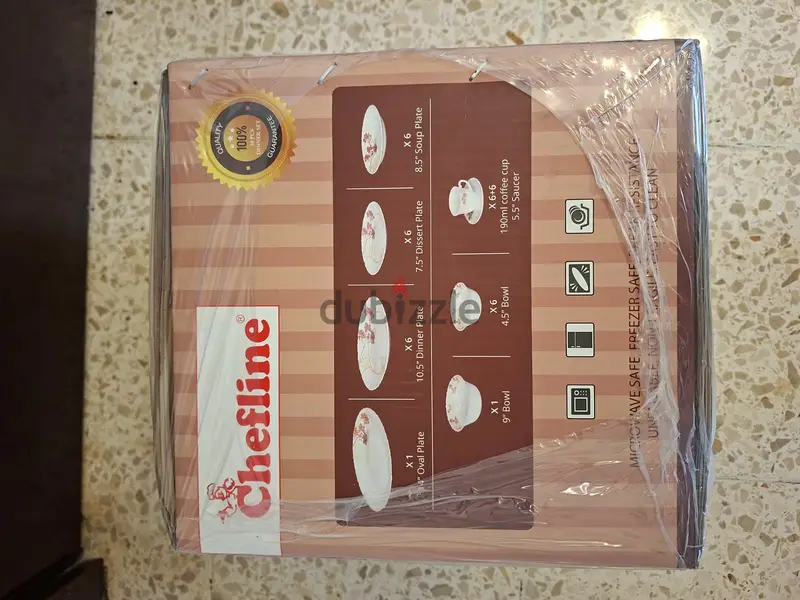 Chefline dinner set 38 pieces Brand new65630211339651121