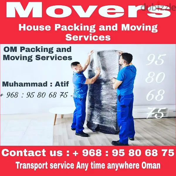 Moving and Shifting Services, Packing, Loading, Unloading, transport,