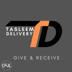 Tasleem delivery service المندوب للتسليم الطلبات