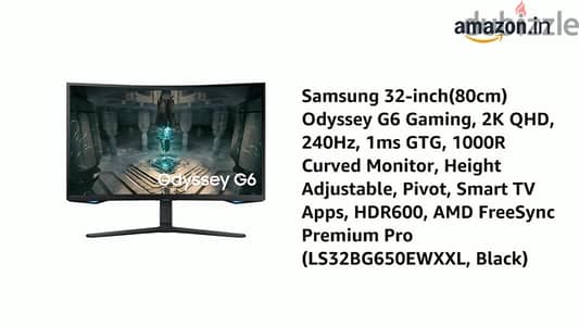 Samsung G6 240hz Curved