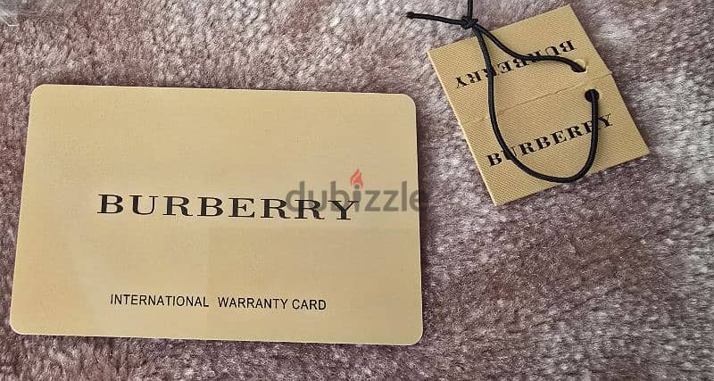 Burberry watch same as new 1
