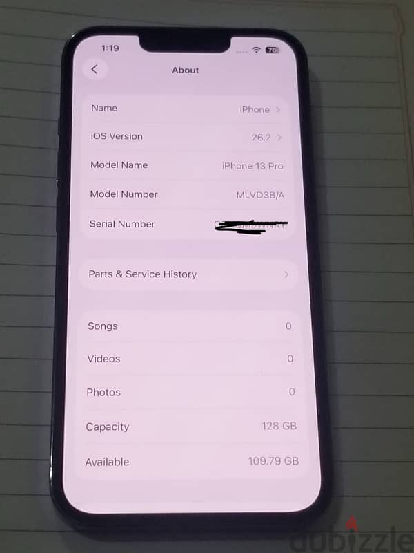 آيفون ١٣ برو iPhone 13 pro 128GB 3